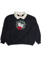 Vintage Black Ugly Christmas Sweater 62654