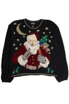 Vintage Black Ugly Christmas Sweater 62898