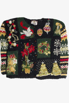 Vintage Black Ugly Christmas Cardigan 59961