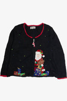 Vintage Black Ugly Christmas Cardigan 59609