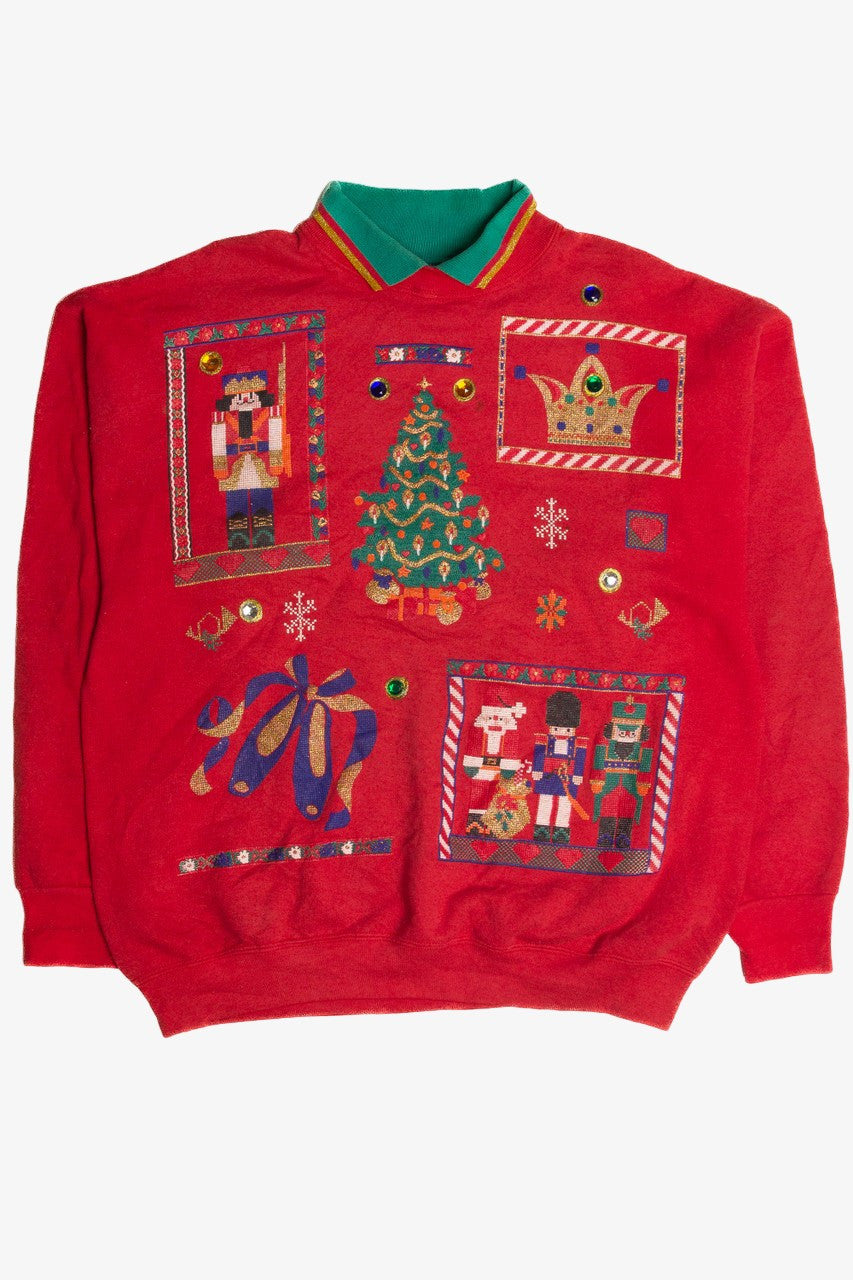 Vintage Red Christmas Sweatshirt 62539