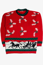 Vintage Red Ugly Christmas Sweater 62831