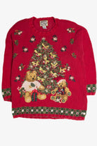 Vintage Red Ugly Christmas Sweater 62696