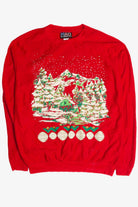 Vintage Red Christmas Sweatshirt 62497