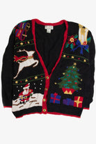Vintage Black Ugly Christmas Cardigan 59643