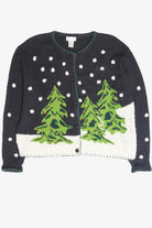 Vintage Black Ugly Christmas Cardigan 61797