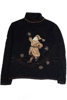 Vintage Black Ugly Christmas Sweater 62864
