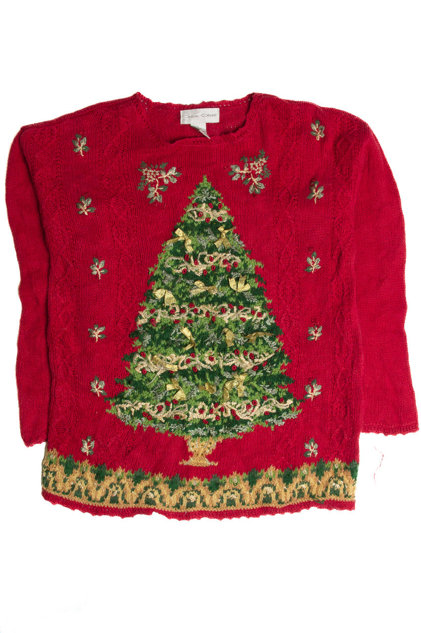Vintage Red Ugly Christmas Sweater 62801