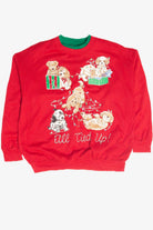 Vintage Red Holiday Sweatshirt 63149