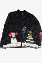Vintage Black Ugly Christmas Cardigan 59877