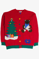 Vintage Red Ugly Christmas Cardigan 62779