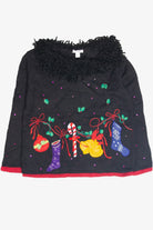 Vintage Black Ugly Christmas Pullover 63165