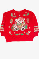Vintage Red Holiday Sweatshirt 63060