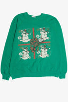 Vintage Green Ugly Christmas Sweatshirt 60993