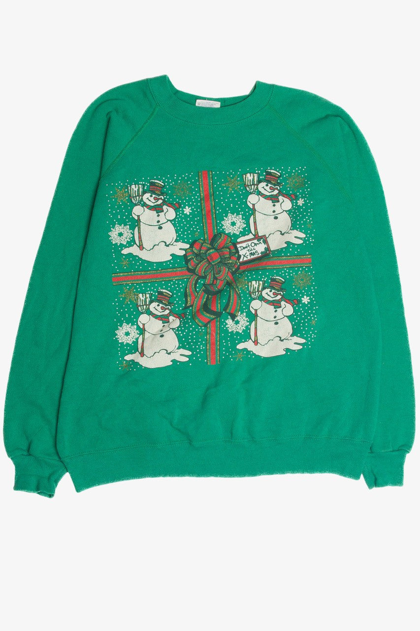 Vintage Green Ugly Christmas Sweatshirt 60993