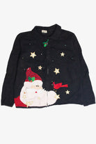 Vintage Black Ugly Christmas Cardigan 63442