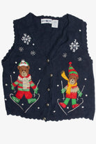 Vintage Blue Ugly Christmas Vest 60960