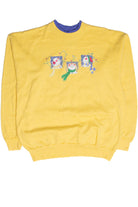 Vintage Yellow Ugly Christmas Sweatshirt 63014