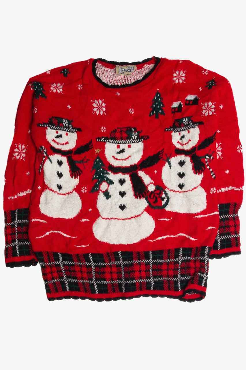 Vintage Red Ugly Christmas Sweater 62837