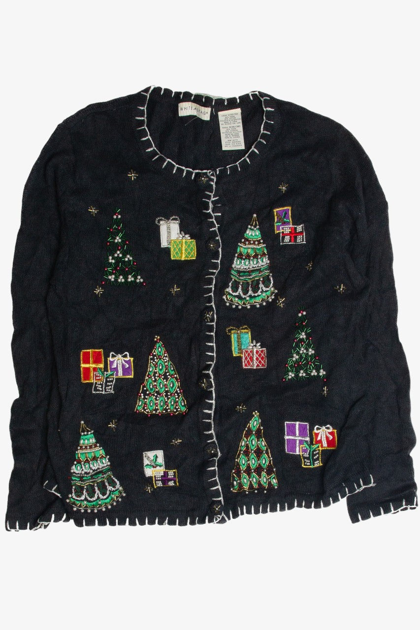 Vintage Black Ugly Christmas Cardigan 59863