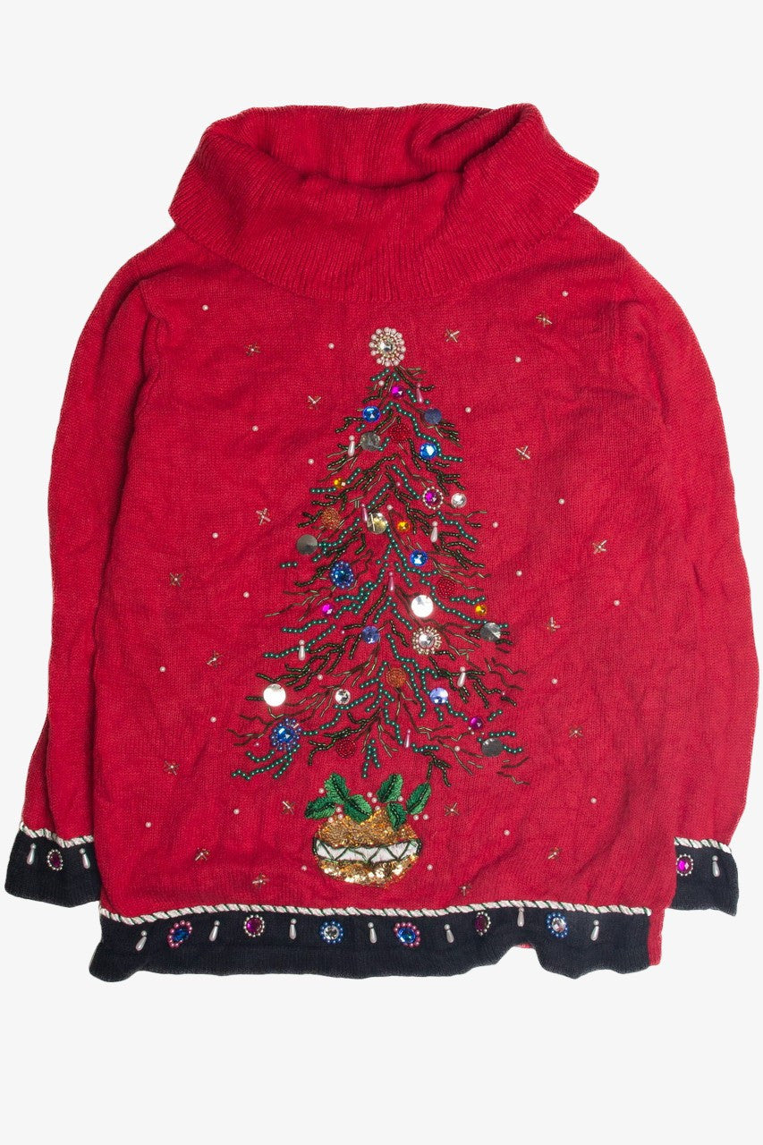 Vintage Red Ugly Christmas Sweater 62421