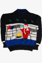 Vintage Black Ugly Christmas Sweater 59677
