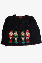 Vintage Black Ugly Christmas Cardigan 62893