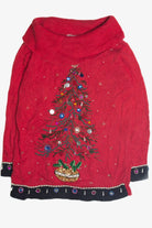 Vintage Red Ugly Christmas Sweater 62388