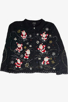 Vintage Black Ugly Christmas Cardigan 59913