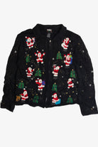 Vintage Black Ugly Christmas Cardigan 59621