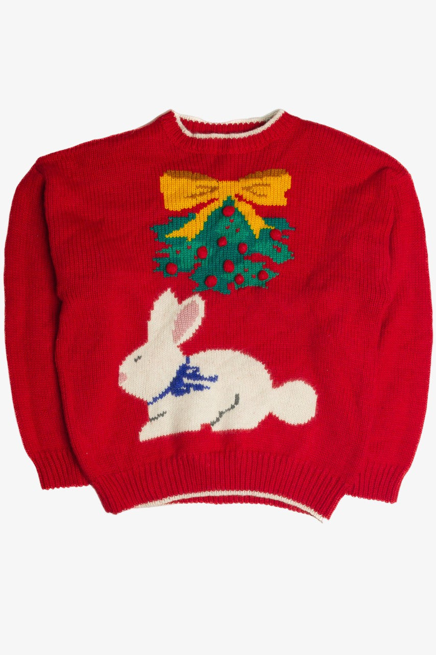 Vintage Red Ugly Christmas Sweater 62444