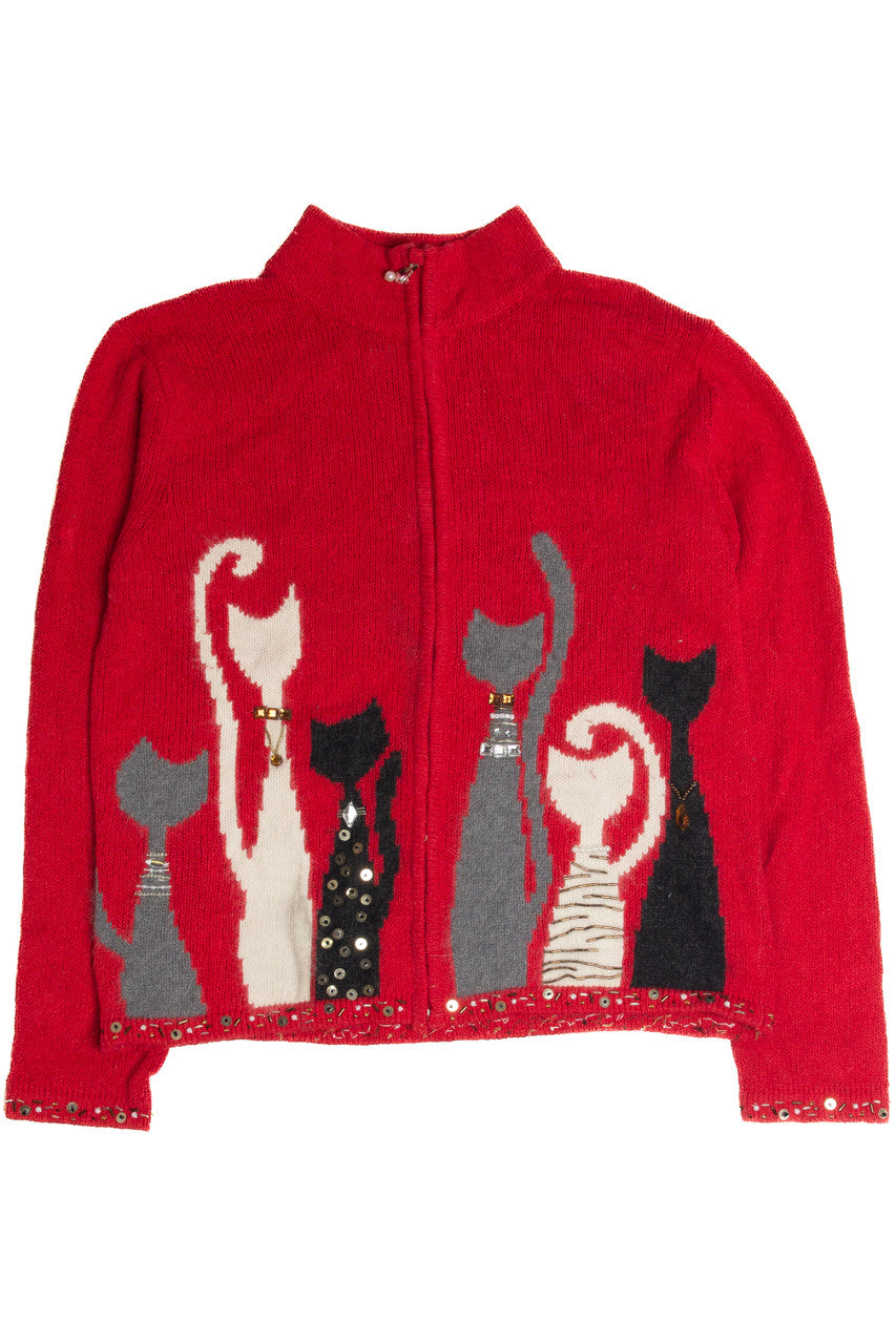 Vintage Red Ugly Christmas Sweater 62609