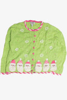 Vintage Green Ugly Christmas Cardigan 59906