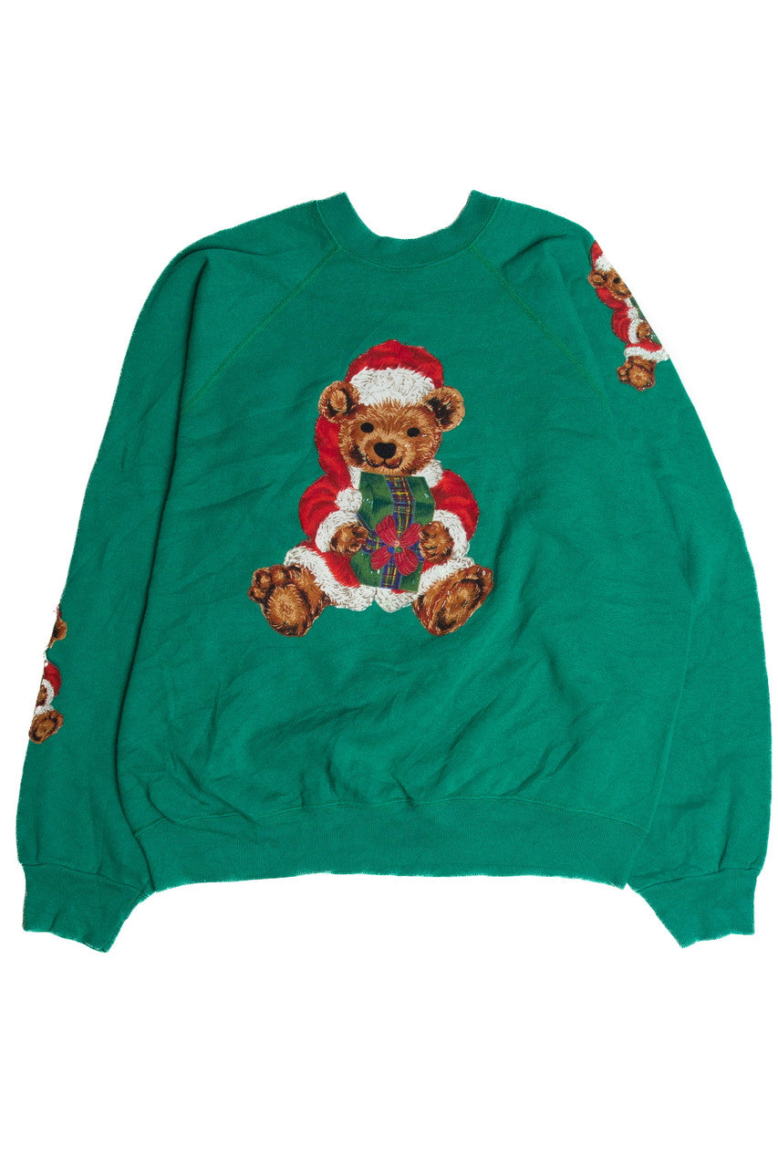 Vintage Green Christmas Sweatshirt 62548