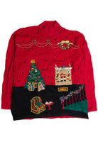Vintage Red Ugly Christmas Sweater 62894
