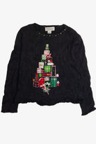 Vintage Black Ugly Christmas Sweater 59617