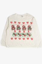 Vintage White Christmas Sweatshirt 62495