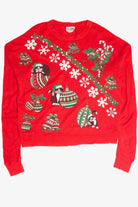Vintage Red Holiday Sweatshirt 63144