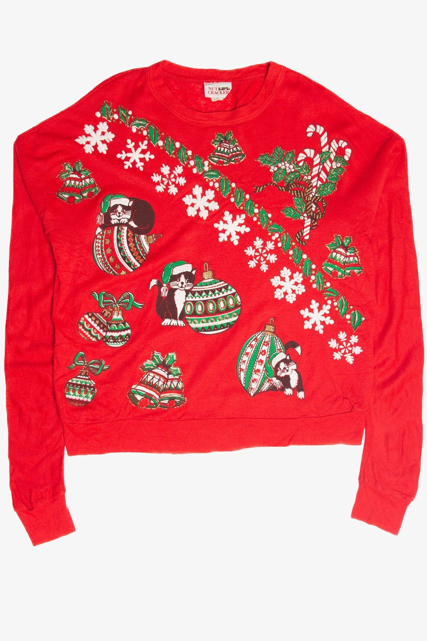Vintage Red Holiday Sweatshirt 63144