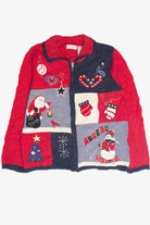Vintage Red Ugly Christmas Cardigan 63155