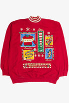 Vintage Red Christmas Sweatshirt 62549