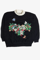 Vintage Black Christmas Sweatshirt 62503