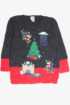 Vintage Black Ugly Christmas Pullover 63375