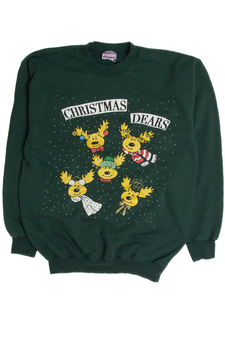 Vintage Green Ugly Christmas Sweatshirt 62523