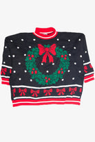 Vintage Black Ugly Christmas Pullover 63383