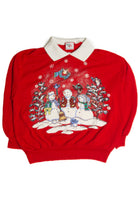 Vintage Red Christmas Sweatshirt 62552