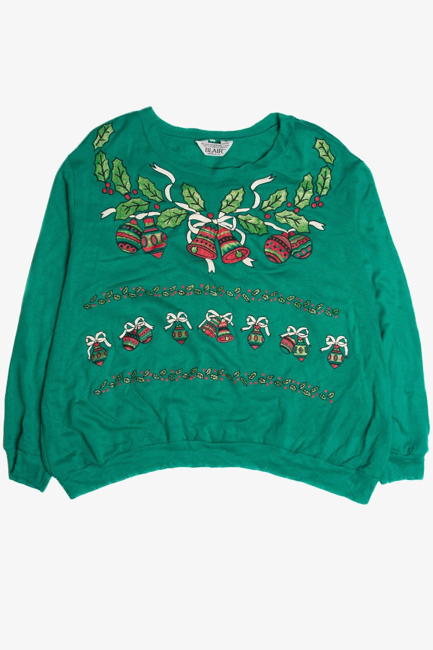 Vintage Green Christmas Sweatshirt 62506