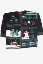 Vintage Black Ugly Christmas Pullover 63290