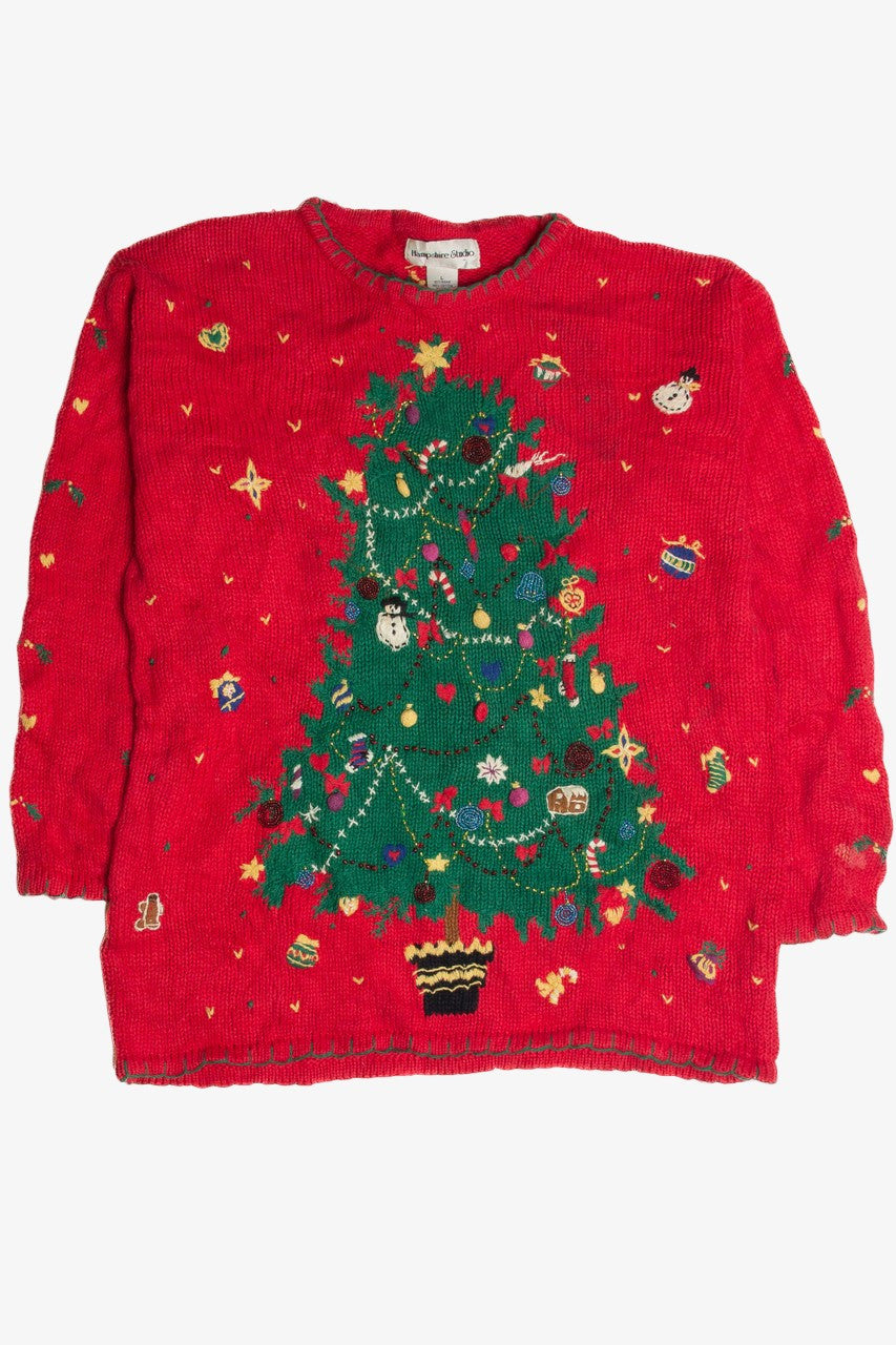 Vintage Red Ugly Christmas Sweater 62516