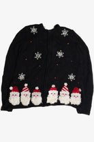Vintage Black Ugly Christmas Cardigan 59672